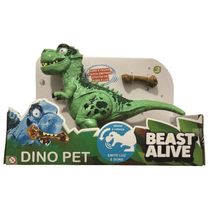 Beast Alive Dino Pet Verde com Luz e Som Candide