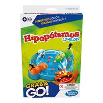 Jogo de Tabuleiro Hipopótamos Comilões Grab & Go Hasbro