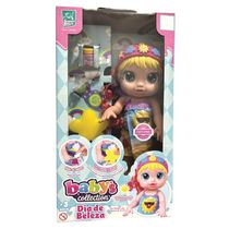 Boneca Baby's Collection Dia de Beleza Loira Super Toys