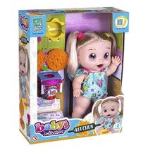 Boneca Baby´s Collection Kitchen Super Toys