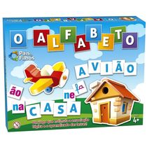 Jogo Didático O Alfabeto Pais e Filhos