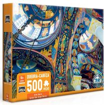 Puzzle Arte Sacra Igreja São Jorge Servia 500 Peças Toyster