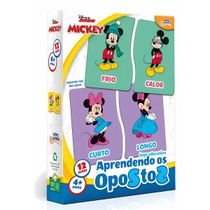 Jogo Aprendendo Os Opostos Mickey - Toyster