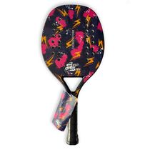 Raquete Beach Tennis Carbono 3K Thunderstorm + Raqueteira