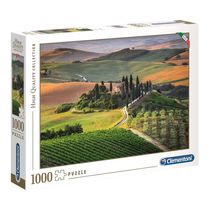 Puzzle 1000 Peças Toscana Apaixonante - Clementoni - Importado