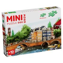 Mini Quebra-cabeça 500 peças Amsterdam