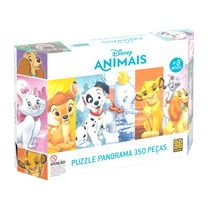 Quebra-cabeça 350 peças Panorama Disney Animais Quebra-cabeça350 peças Panorama Disney Animais