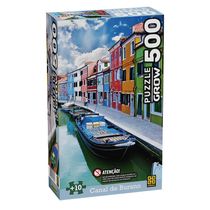 Quebra-cabeça 500 peças Canal de Burano