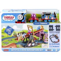 Pista e Locomotiva Thomas nas Minas de Cristal Fisher Price