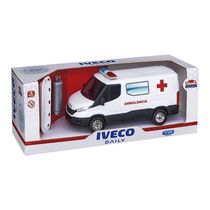 Conjunto Furgão Ambulância Iveco Daily Usual Brinquedos