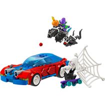 LEGO® Marvel - Carro de corrida do Homem-Aranha e Duende Verde Venom