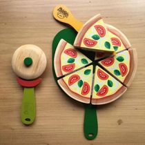 Kit Pizza Brinquedo em Madeira