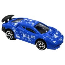 Mini Veículos Die Cast Garagem S.A. - Esportivo Azul e Branco
