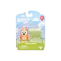 Boneco Colecionável 6cm Bluey - Bingo e Dunny