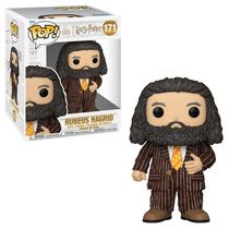 Boneco Funko POP! Super - Harry Potter - Hagrid com Roupa de Pele