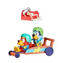 Playset Veículo e Figura Bluey - Go-Kart