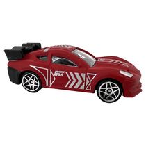 Mini Veículos Die Cast Garagem S.A. - Esportivo Vermelho Fosco