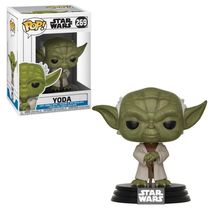 Boneco Funko POP! Star Wars: A Guerra dos Clones - Yoda