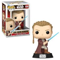 Boneco Funko POP! Star Wars: A Ameaça Fantasma - Obi-Wan Kenobi (Padawan)