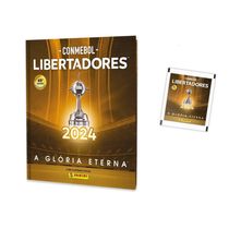 CONMEBOL LIBERTADORES 2024 - Álbum Capa Dura + 10 envelopes