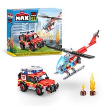 Blocos de Montar Max City Fire Rescue 265 peças