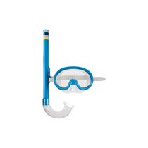 Máscara de Mergulho e Snorkel Infantil - Azul