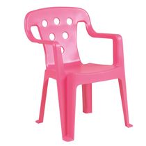 Poltroninha Plástica Kids Rosa