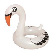 Boia Cisne Perolado Branco com Abertura