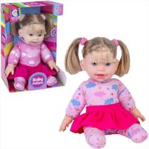 BONECA BABY FOFURA COM CABELO  2586 COTIPLAS