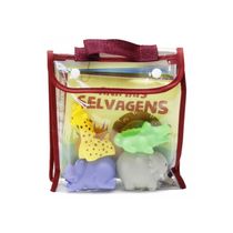 Diversão no Banho! Animais Selvagens