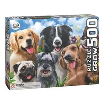 Quebra-cabeça Puzzle 500 peças Selfie Pets