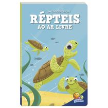 Olhinhos Espertos! Um livro pop-up: Répteis ao ar livre