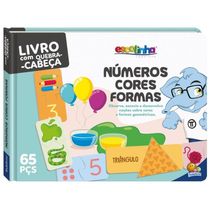 Quebra-Cabeça - Números, cores e formas