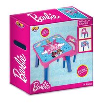 Barbie Mesa de Atividades com Cadeira - Fun Toys