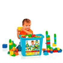 Baby Land Block Box 90 Blocos De Montar Menino - Cardoso