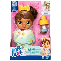 Boneca Baby Alive Bebê Shampoo Morena - F9120 - Hasbro