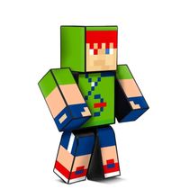 Boneco Familia Arqueira Robin Hood 25cm Minecraft- Algazarra