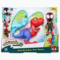 Boneco Miles Morales E Spidey Rex  G0124 - Hasbro