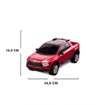 Carrinho Miniatura Fiat Toro Vinho - Roma