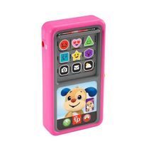 Fisher Price Telefone Rosa - Aprendizagem HNM82 - Mattel