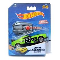 Hot Wheels Chave Lançadora Radical Verde - Fun Toys