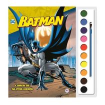 Livro Aquarela Batman - Cores Batman - Ciranda Cultural