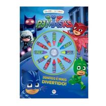 Livro Giz de cera PJ Masks - Ciranda Cultural