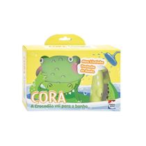 Meu Livrinho Fantoche de Banho Cora a Crocodila- Happy Books