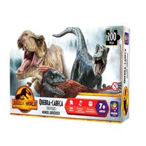 Quebra-cabeça 200 Peças Jurassic World Mundo Jurássico -mimo