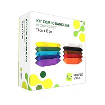 Kit com 10 Bandejas de Peças