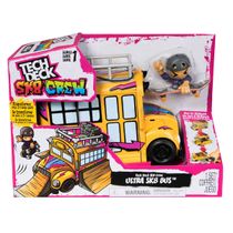 Playset Ônibus Radical com Boneco SK8 CREW - Tech Deck