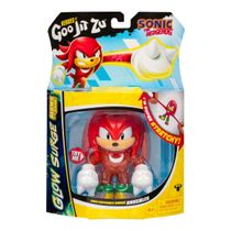 Boneco Elástico Knuckles que Brilha no Escuro - Goo Jit Zu