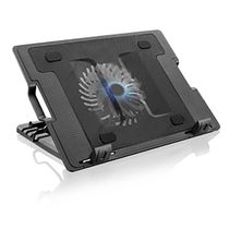 Base Cooler Vertical p/ Notebook Preto Multi - AC166 AC166