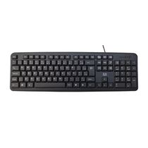 Teclado com Fio Slim Conexão USB Cabo de 150cm Preto Multilaser - TC065 TC065